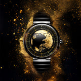 CIGA design Mechanical Watch Blue Planet II·Gilded Age