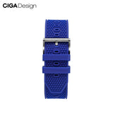 CIGA design Skeleton Cask Mechanical Strap Quick Release Silicone Strap